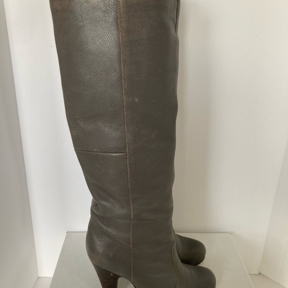 DV by Dolce Vita Gray Heeled Boots